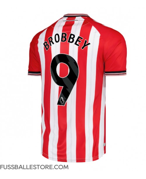 Günstige Sunderland Brian Brobbey #9 Heimtrikot 2025-26 Kurzarm Günstige Sunderland Brian Brobbey #9 Heimtrikot 2025-26 Kurzarm